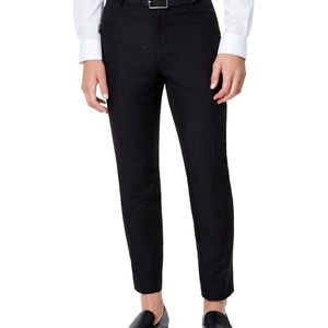 I-N-C Mens Trousers Slim Fit Speckled Casual A4133